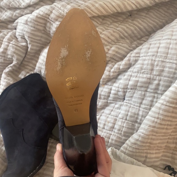 Isabel Marant Etoile Suede Leather Boots - Picture 4 of 5